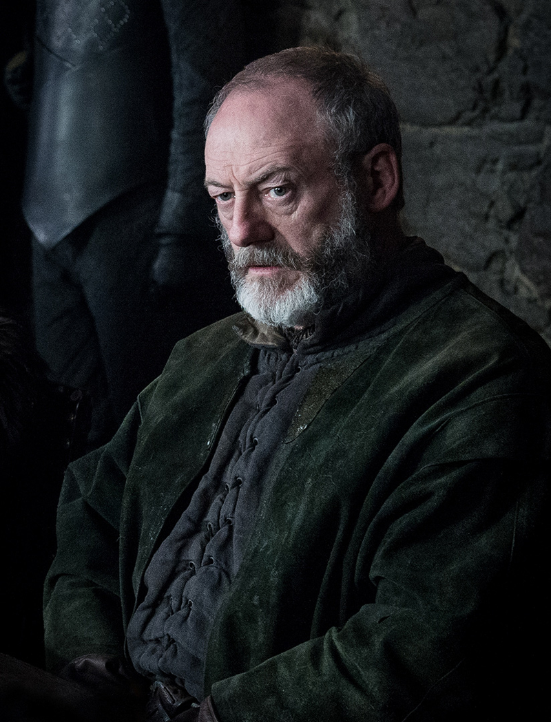Davos Seaworth looks like something is wrong.